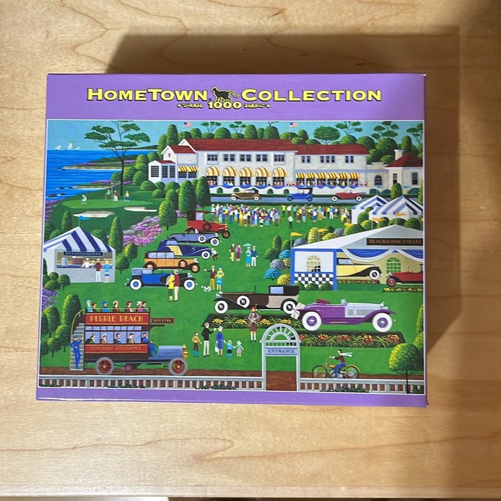 1,000 piece puzzle Car Show